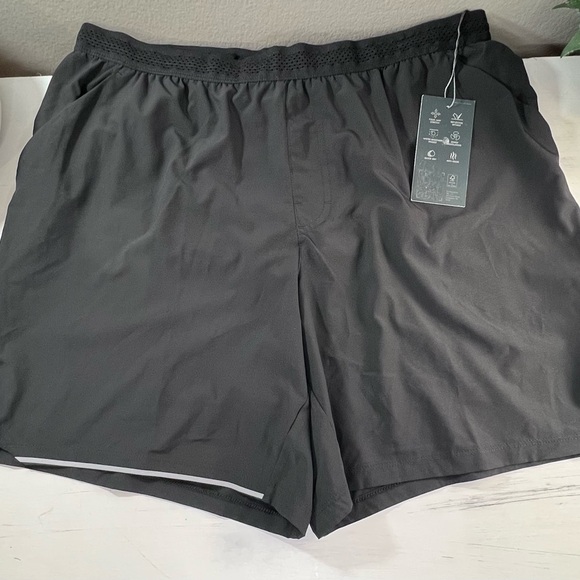 VRST Men's Enthusiast 7” Run Shorts, Brief Lined, Color Black, Size Large, NWT - Picture 8 of 10